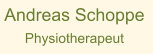 Andreas Schoppe Physiotherapeut